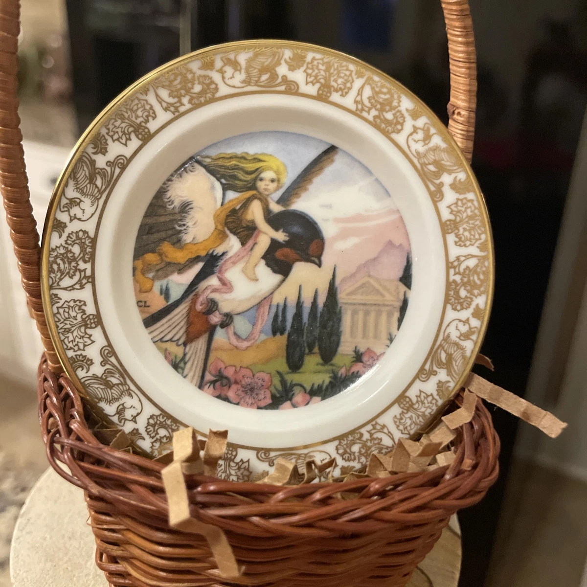 Royal Worcester Franklin Porcelain 絵皿 【公式通販】