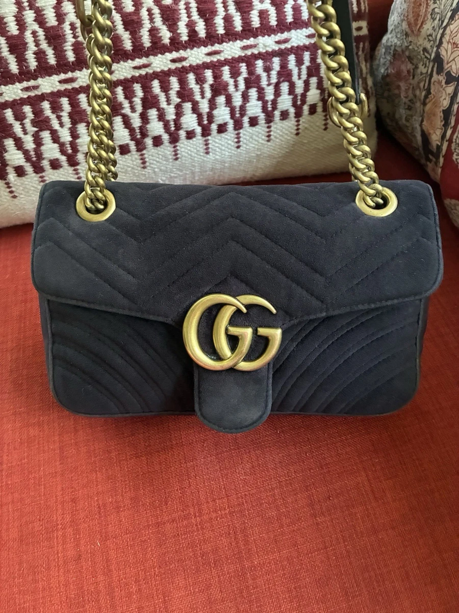 Gucci Suede Exterior Shoulder Bags Bags & Handbags for Women for