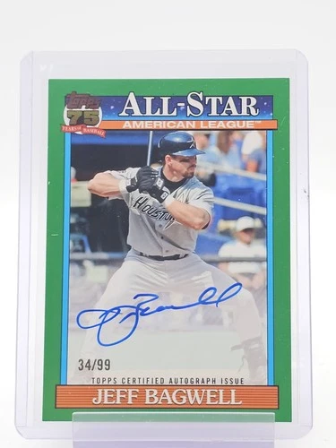 2026 Topps Series 1 Jeff Bagwell Red Foil (RAW)