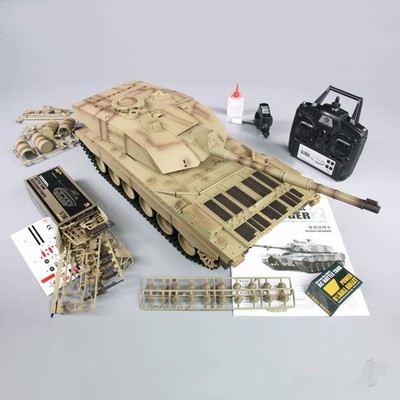 Heng Long 1/16 Scale British Challenger 2 with Infrared Battle System RTR Tan...