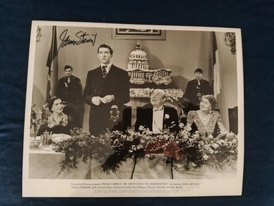 James Stewart original Autogramm 