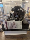 Tony Gonzalez Signed Atlanta Falcons Mini Helmet JSA Witnessed HOF 19 Auto COA