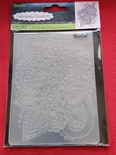 DARICE EMBOSSING FOLDER -4.25" X 5.75" - HENNA 1218-28 - CARDS