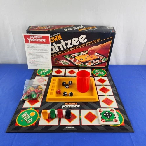 Milton Bradley Showdown Yahtzee Vintage Board Game 1991