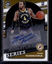 2021-22 Donruss Optic #SS-DWJ Duane Washington Jr. Signature Series Holo