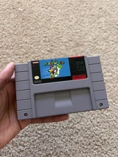 Super Mario World SNES Nintendo Used Tested Clean
