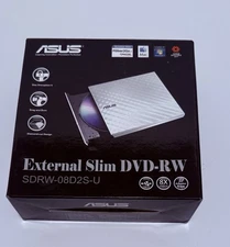 ASUS SDRW-08D2S-U Lite optical disc drive DVD±R/RW White Open Box But Unused 