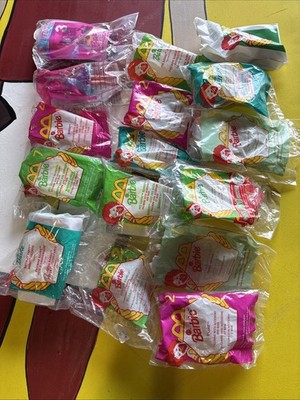 Lot Of 16 Barbie McDonald s Happy Meal Toy