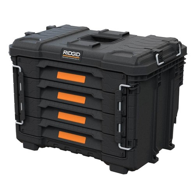 #ad RIDGID 2.0 Pro Gear System 22 in. XL 4 Drawers Modular Tool Box Storage $149.95