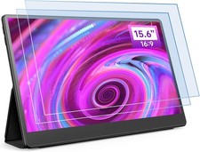 15.6 in Anti Blue Light Laptop Screen Protector, Anti Glare Filter Film Eye Prot