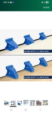 WORKPRO 40-Pack Floor Spacers 2 in 1 Laminate Flooring Spacers Wood Install Tool
