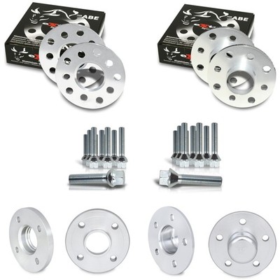 Spurverbreiterung Set 10mm inkl. Radschr. für Skoda Fabia II (5J) (5mm je Seite)