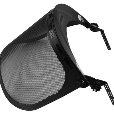 Kettensägen-Schutzhelm Forsthelm 3-in-1 mit Visier Ohrenschutz rostfreier Stahl