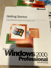 Microsoft Windows 2000 Professional operating system BOX