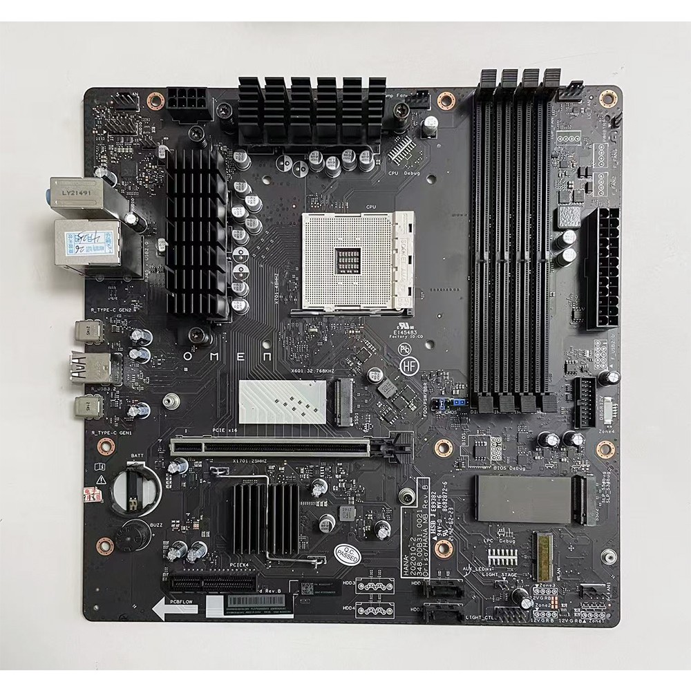 For HP OMEN 25L GT12 Motherboard M22426-002 B550 AM4 DDR4 Support