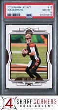 2021 PANINI LEGACY #17 JOE BURROW POP 4 PSA 10