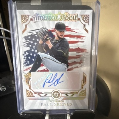 Panini 2025 Boys of Summer America's Best Signatures Auto Paul Skenes #4/10
