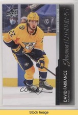 2021-22 Upper Deck Series 2 Young Guns French David Farrance #468 READ gz3