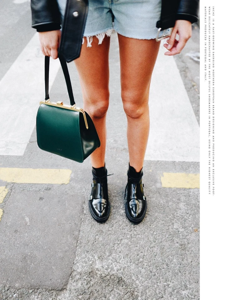 Bota de combate Inch2 hecha a mano en Italia 39 Foto 3 de 4