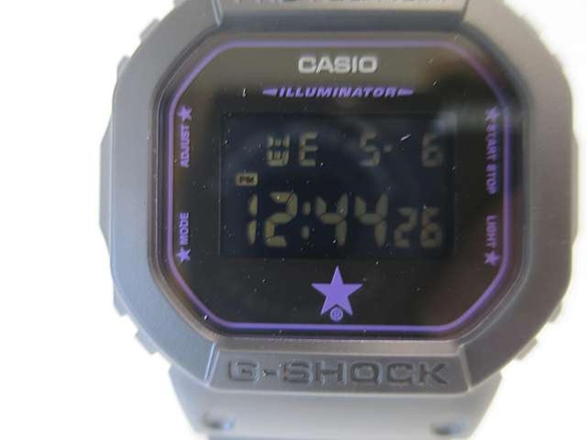 Casio G-Shock DW-5600X Converse Collab Quartz 20ATM Resin Unisex Watch View 2