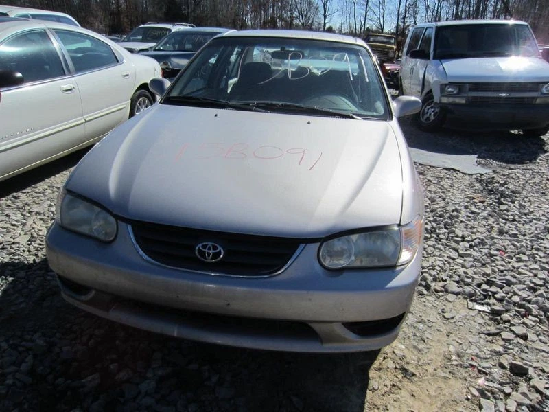 1998-2002 Toyota Corolla Right Passenger Side View Power Mirror Door Silver Oem Foto 4 de 4