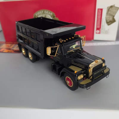 #ad #ad First Gear Brockway Huskie 200 Series Dump Truck 1:34 Scale #19 3357 Blackie#x27;s $139.99
