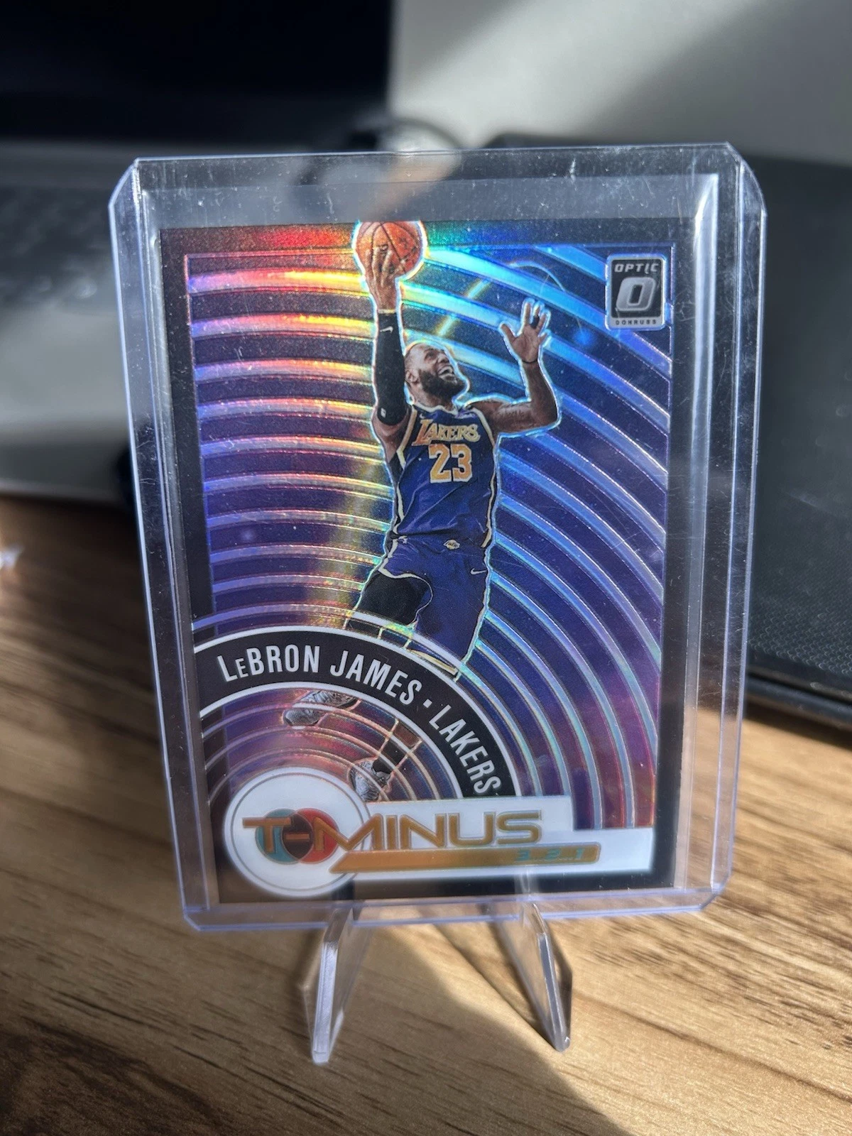 Lebron James trading card