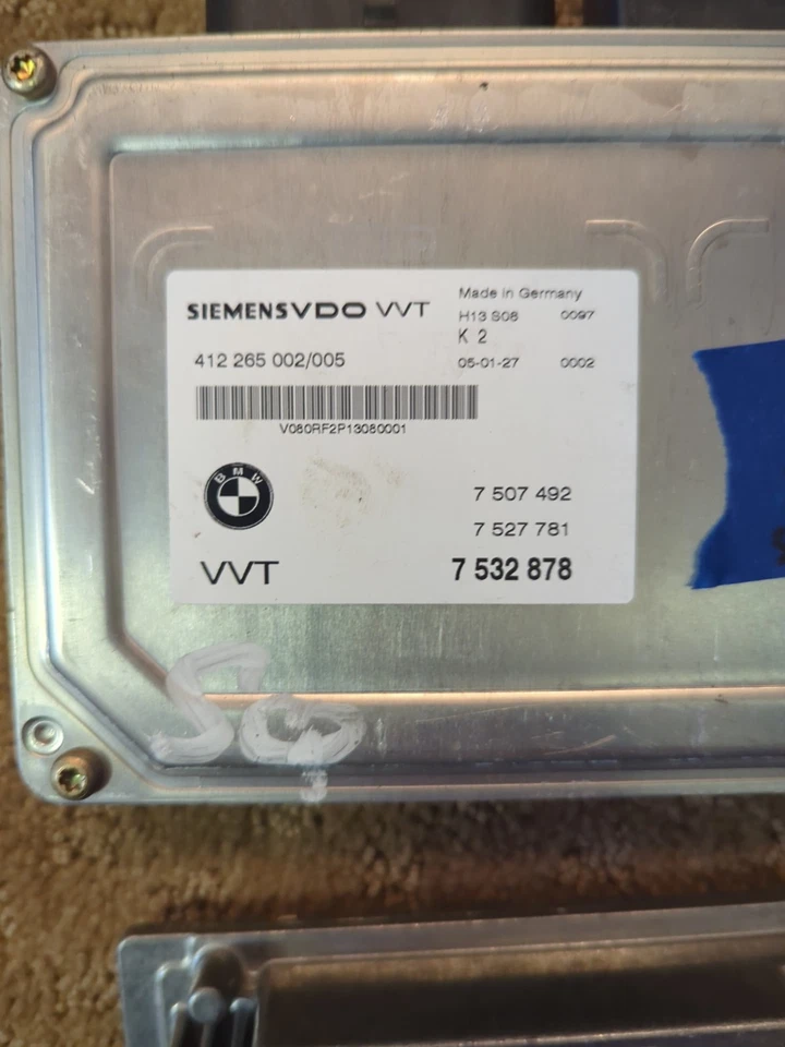 BMW 745i N62 E65 E66 2004 DME + CAS 6933213 + kit de llaves VVT 7510154 DME 7523523 Foto 3 de 4