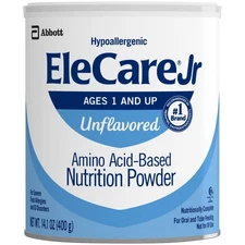 EleCare Jr Unflavored powder junior formula 14.1oz x 6  Exp 5/2026