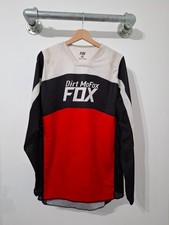 Dirt MoFox FOX  Motocross Off Road Top Size XL Red White Black