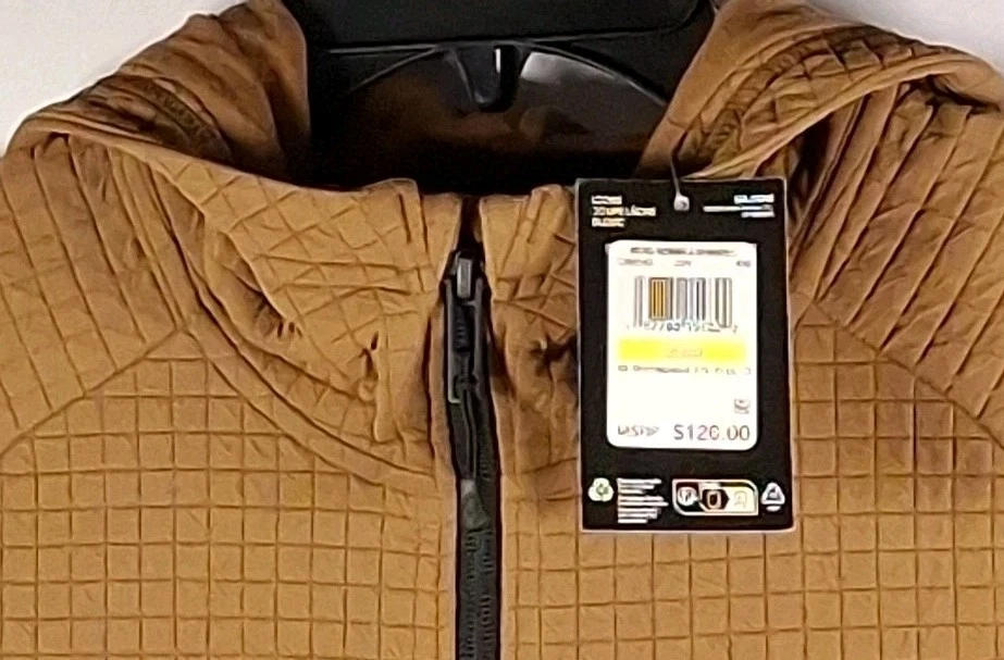 Chaqueta Under Armour Para Hombre Mediana Imparable Polar Texturizada Cremallera Completa, Marrón Foto 2 de 4