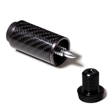 OKKO Carbon Fiber Billiard Pool Cue Extension with Bumper for Predator Pool Cues