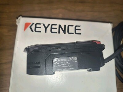 NEW ORIGINAL KEYENCE FS-N41N Digital Display Fiber Amplifier Sensor 