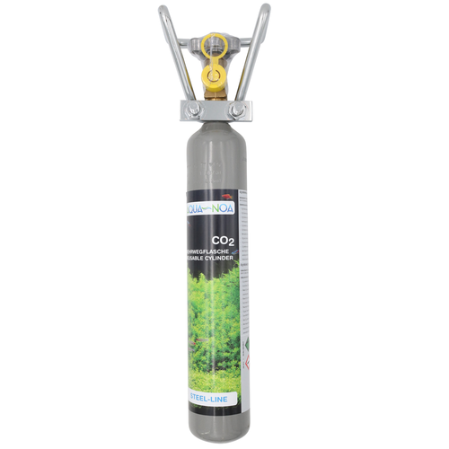 AQUA-NOA CO2 Reusable Bottle 500g with Cage (1001) - Picture 3 of 5
