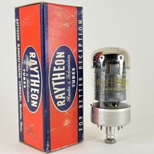 (1) Tested Raytheon 7W7 Tube with Box Date Code 52 Loktal Tube Loctal Tube