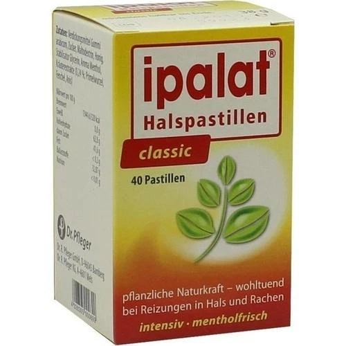 DR. PFLEGER ARZNEIMITTEL GMBH IPALAT Halspastillen classic 40St 9942092