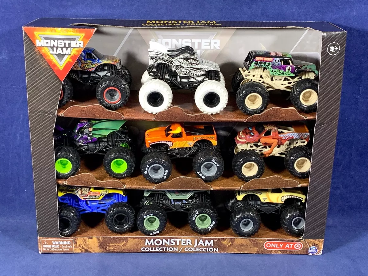 Monster Jam, Dragon Vs. Full Charge 1:64 Scale Die-Cast Monster Trucks