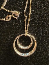 Mother Daughter Friends Inspiration Pendant Necklace Sterling Silver