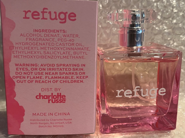 Charlotte Russe Refuge Classic Perfume 3.4 oz / 100ML Grande NIB 2