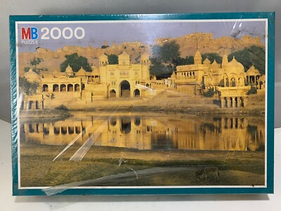 MB puzzle 2000 ORIENT RAJASTHAN Indie 1992 sealed Master India new VINTAGE old