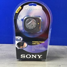 New Sealed Sony SRF-M35 Walkman Portable AM/FM Radio 2001