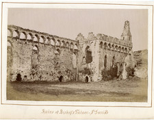 United Kingdom, St. David's Bishop's Palace Vintage Albums Print.  Tir