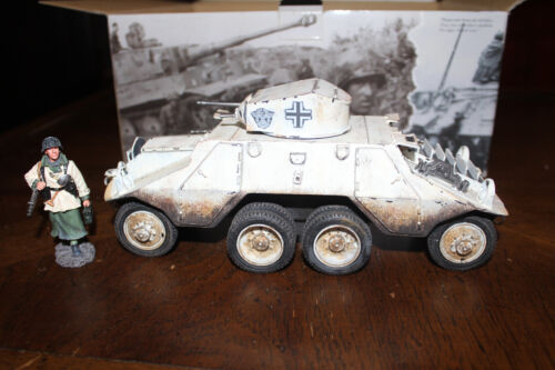 King & Country's Battle of the Bulge BBG 43 WWII German ADGZ Polize Armoured Car - Picture 1 of 24