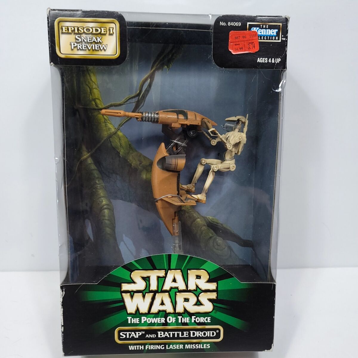 Review and photos of Star Wars S.T.A.P., Battle Droid action