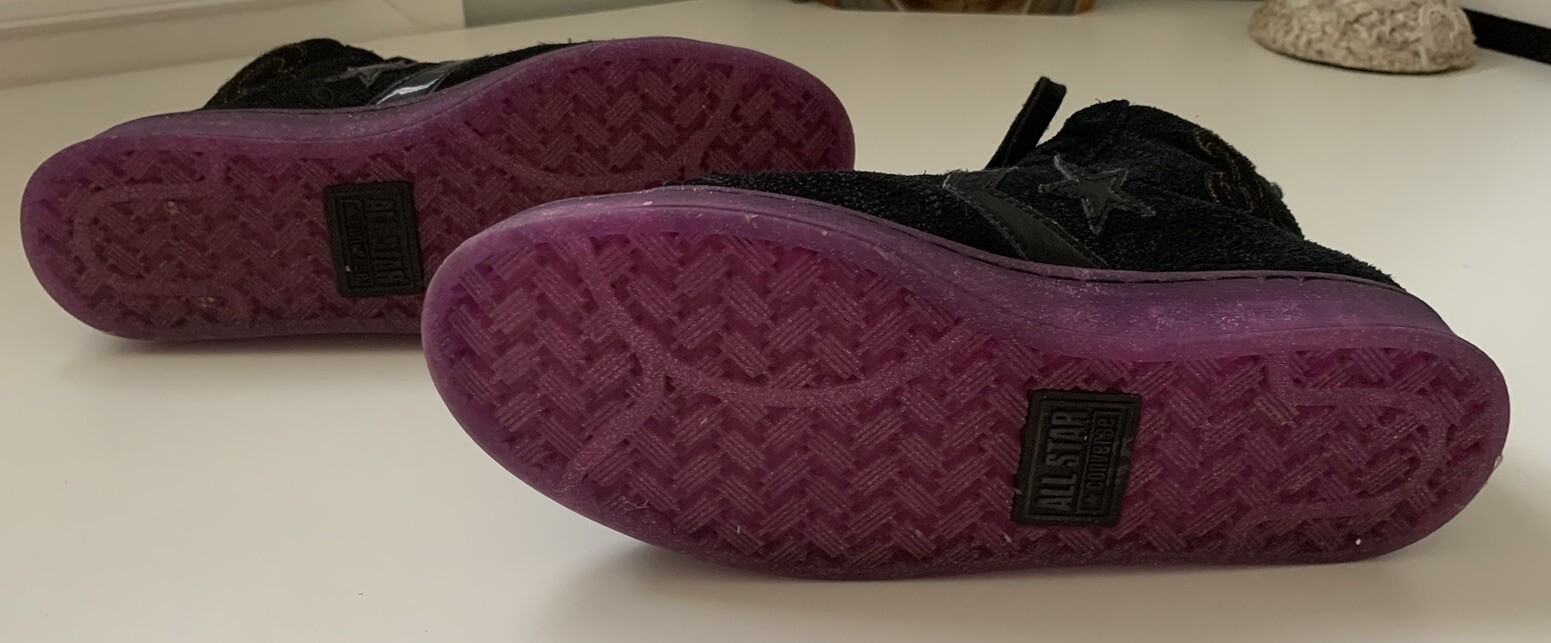 Converse Pro Leather High x Joe Freshgoods Shoes M 9 / W 10.5, Black Purple 2020 thumbnail 7