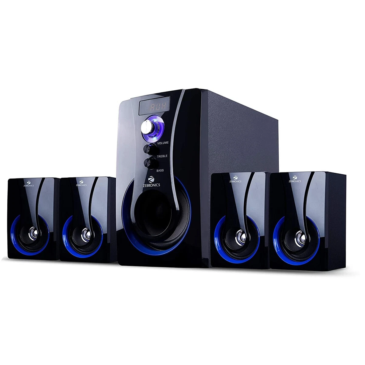 Zebronics bass speakers sales