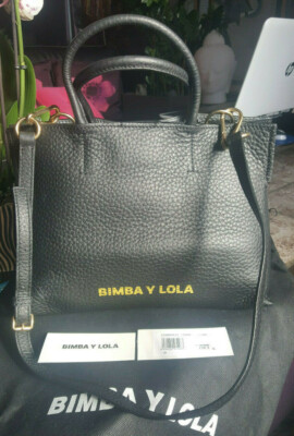 Sac à main en cuir véritable Bimba Y Lola, authentique