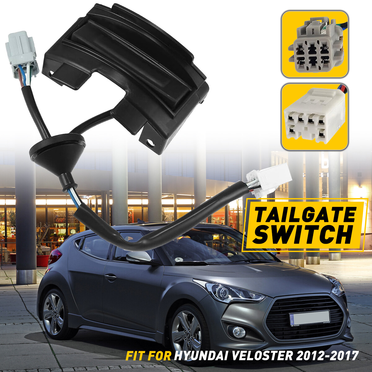 Hatch Button Trunk Latch Tailgate For Release Switch Hyundai Veloster