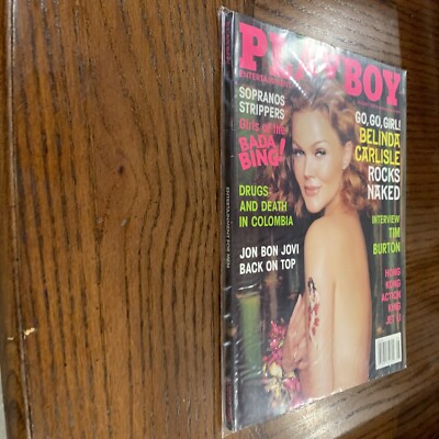 Playboy Magazine August 2001 Belinda Carlisle!!!!!!!! | eBay