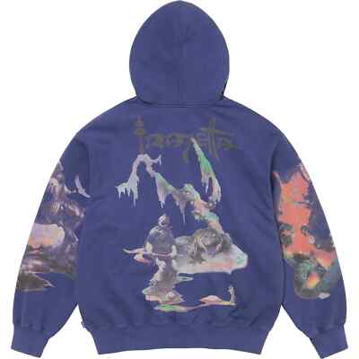 Supreme x Frank Frazetta ジップアップ フーデッド Supreme x Frank Frazetta Zip Up Hooded Sweatshirt Black Navy